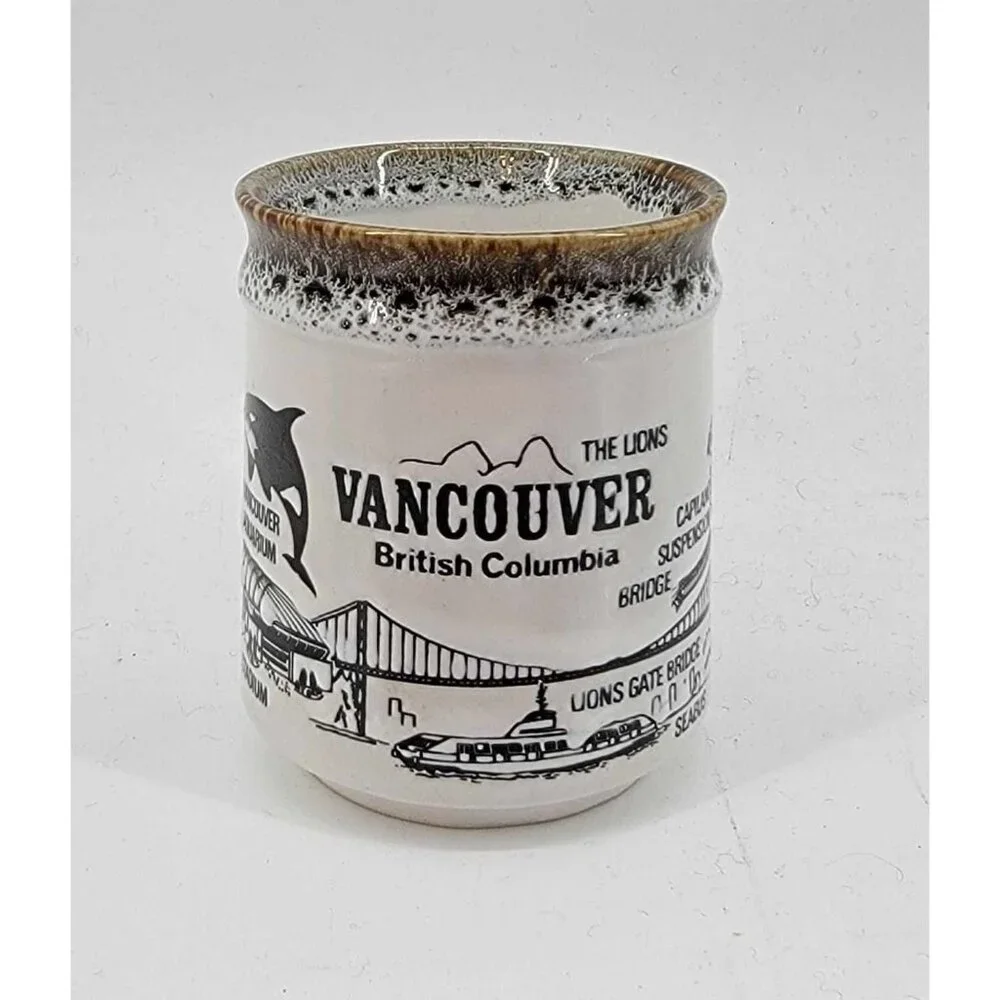 Vintage Vancouver British‎ Columbia Souvenir Mug